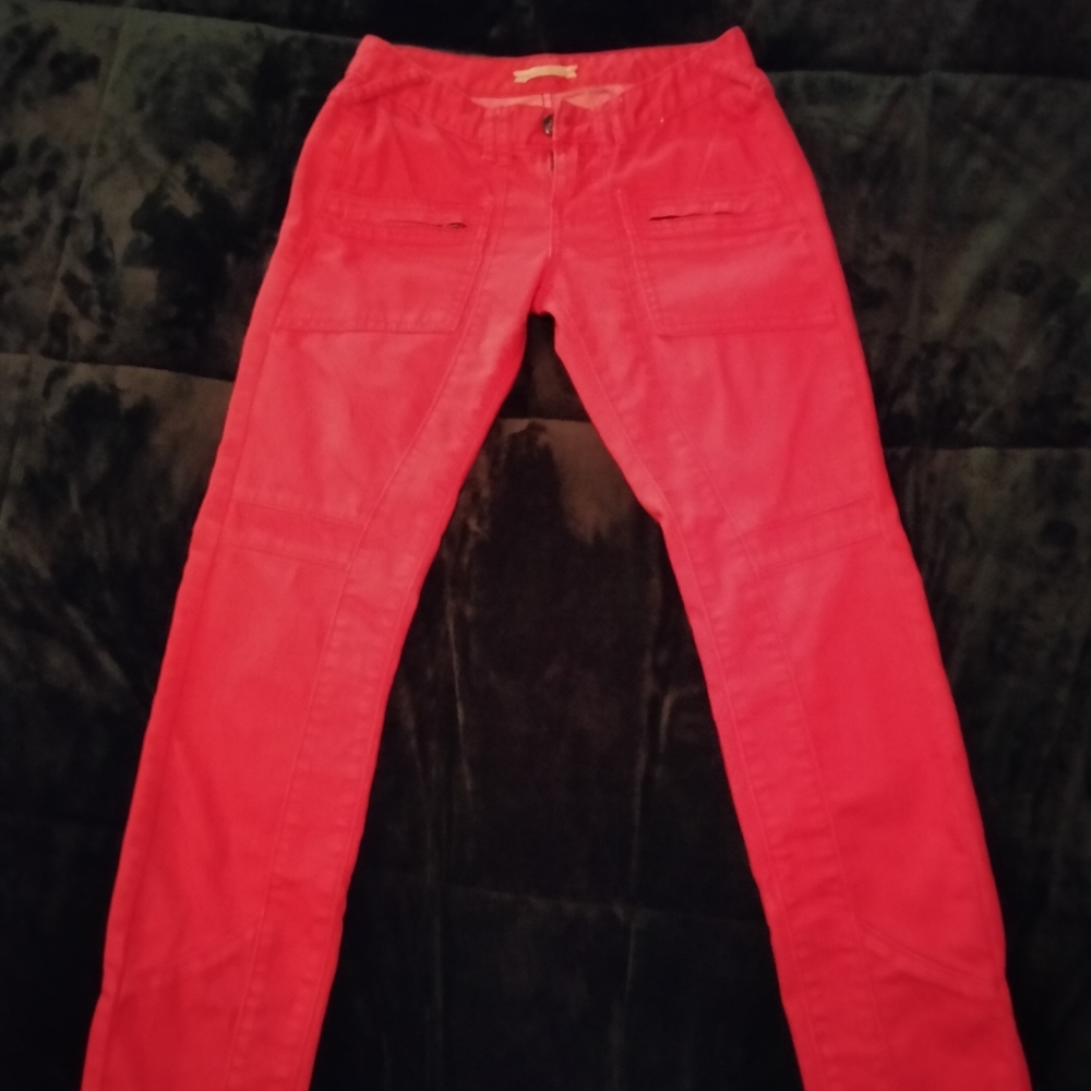 Free People red skinny 26